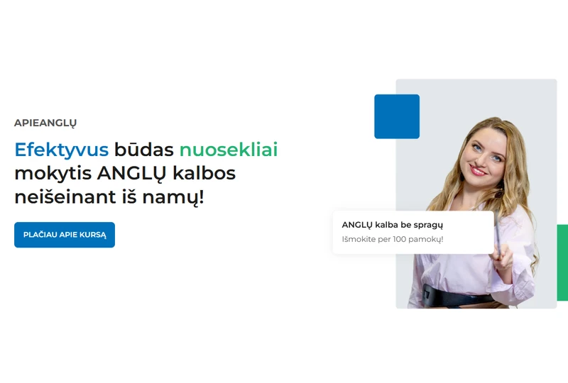 ?veik baim? kalb?ti: kursas lietuviams