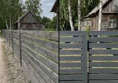 Atnaujink tvor? nemokamai!||Medini? tvor? dažymas Suvalkijoje||Tvoros dažymas su nemokamu paruošimu||Ilgaamž? tvora – prad?k nemokamai