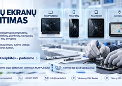 Ekrano keitimas per 1d. Visoje Lietuvoje